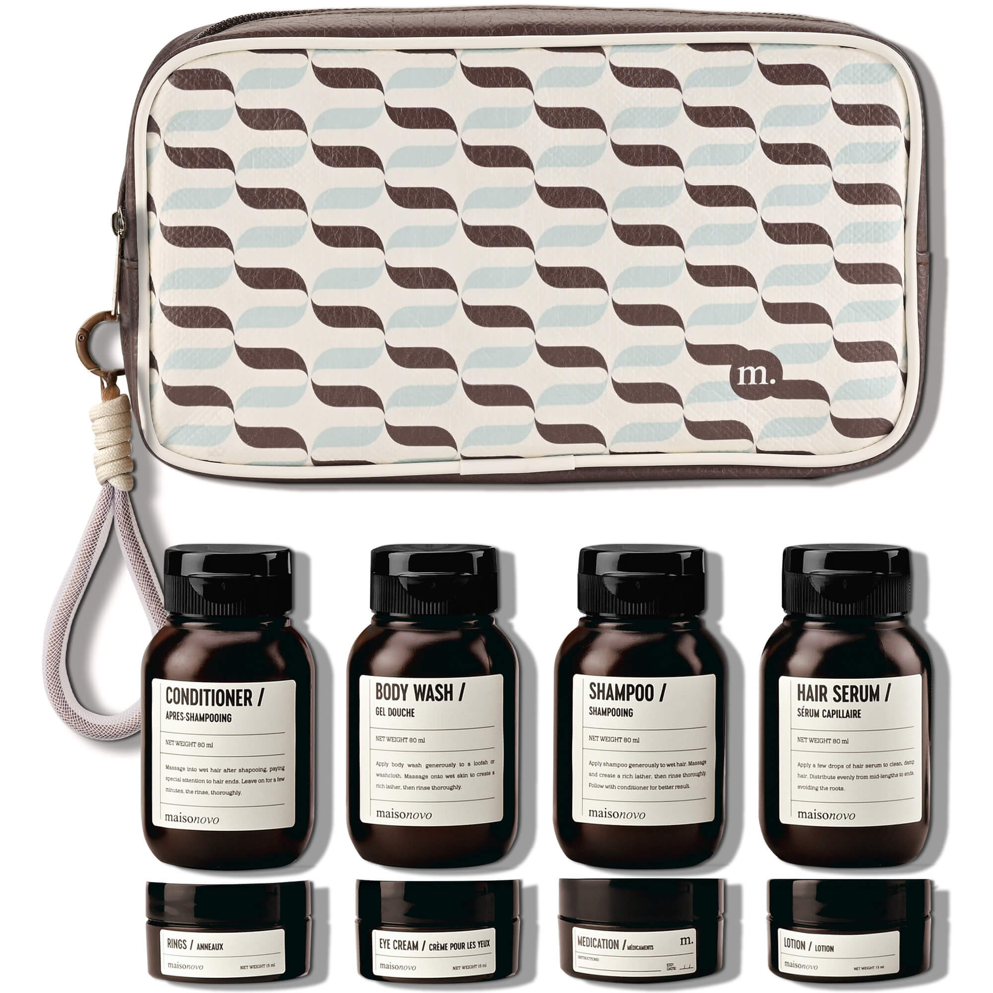 brown - amber set