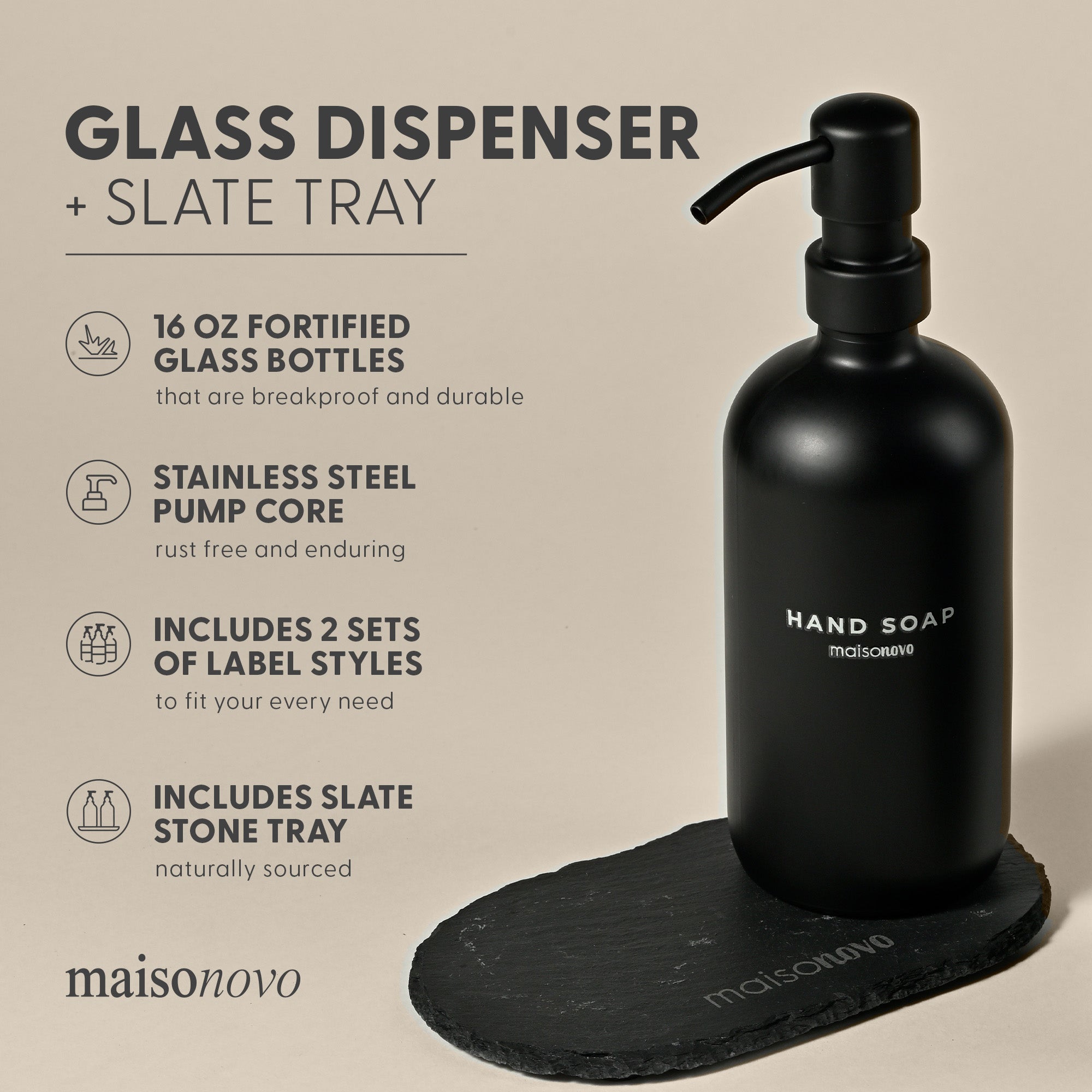 The Hudson Estate Collection - Black