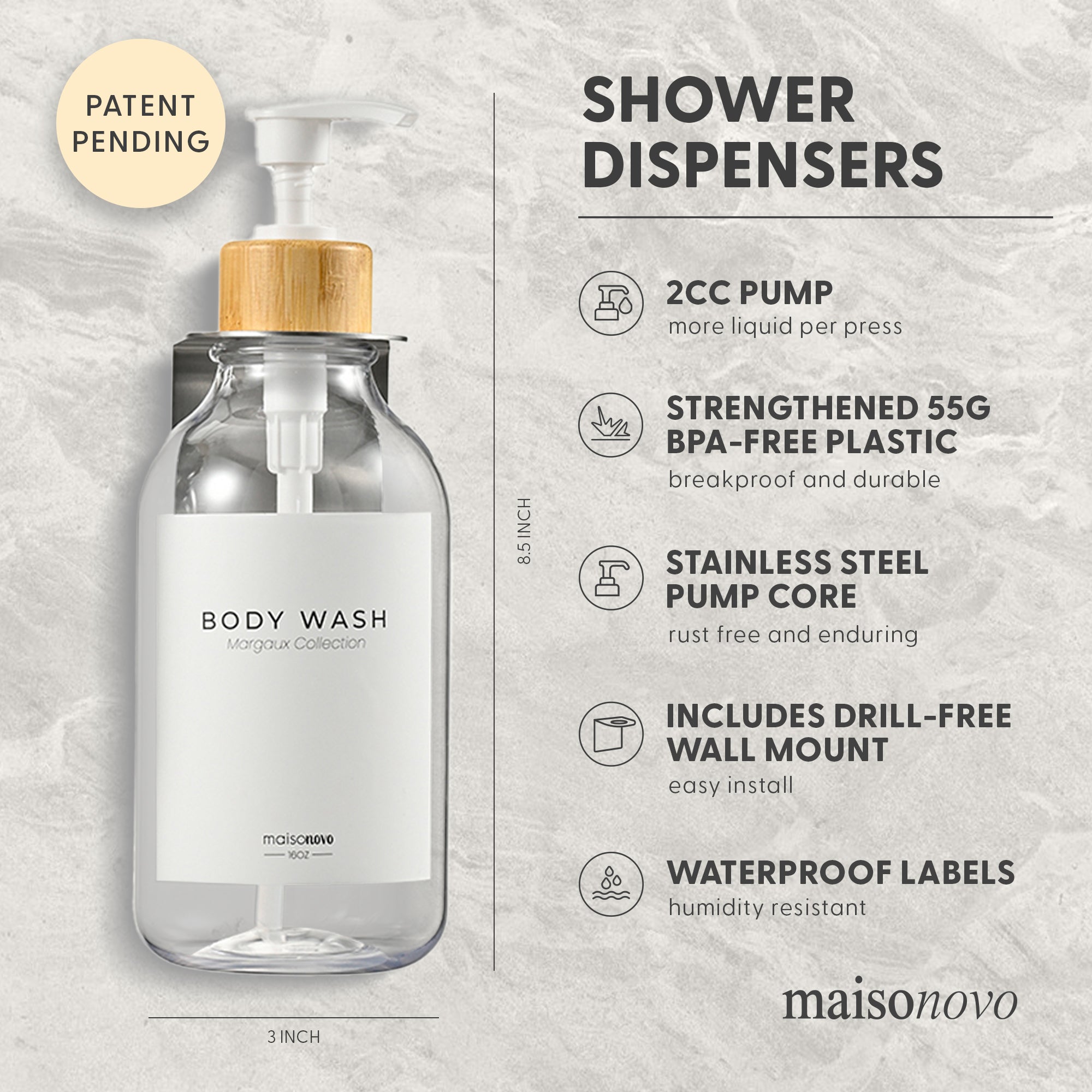 The Hudson Estate Collection - Clear Bamboo