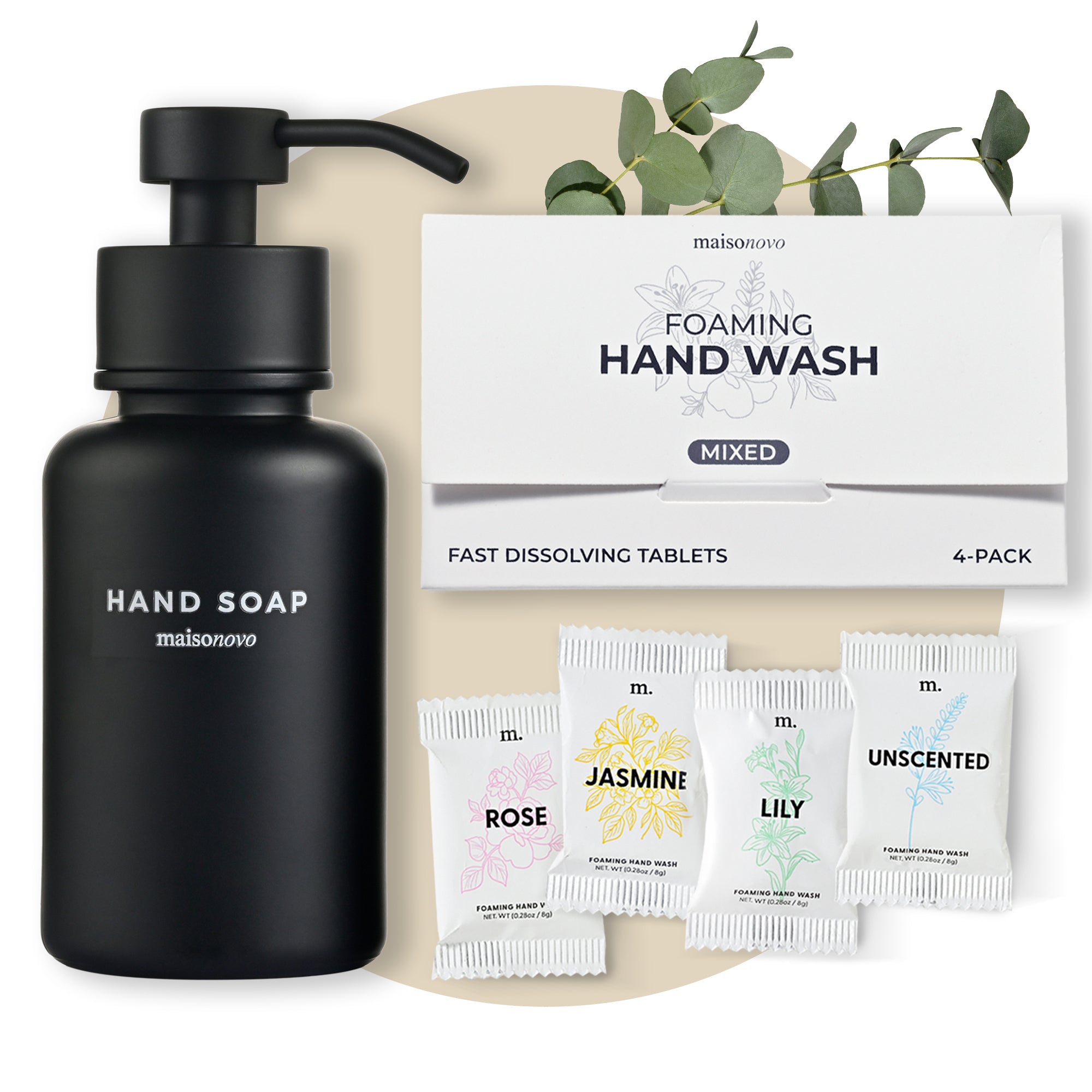Foaming Hand Soap Tablets Mix x 12