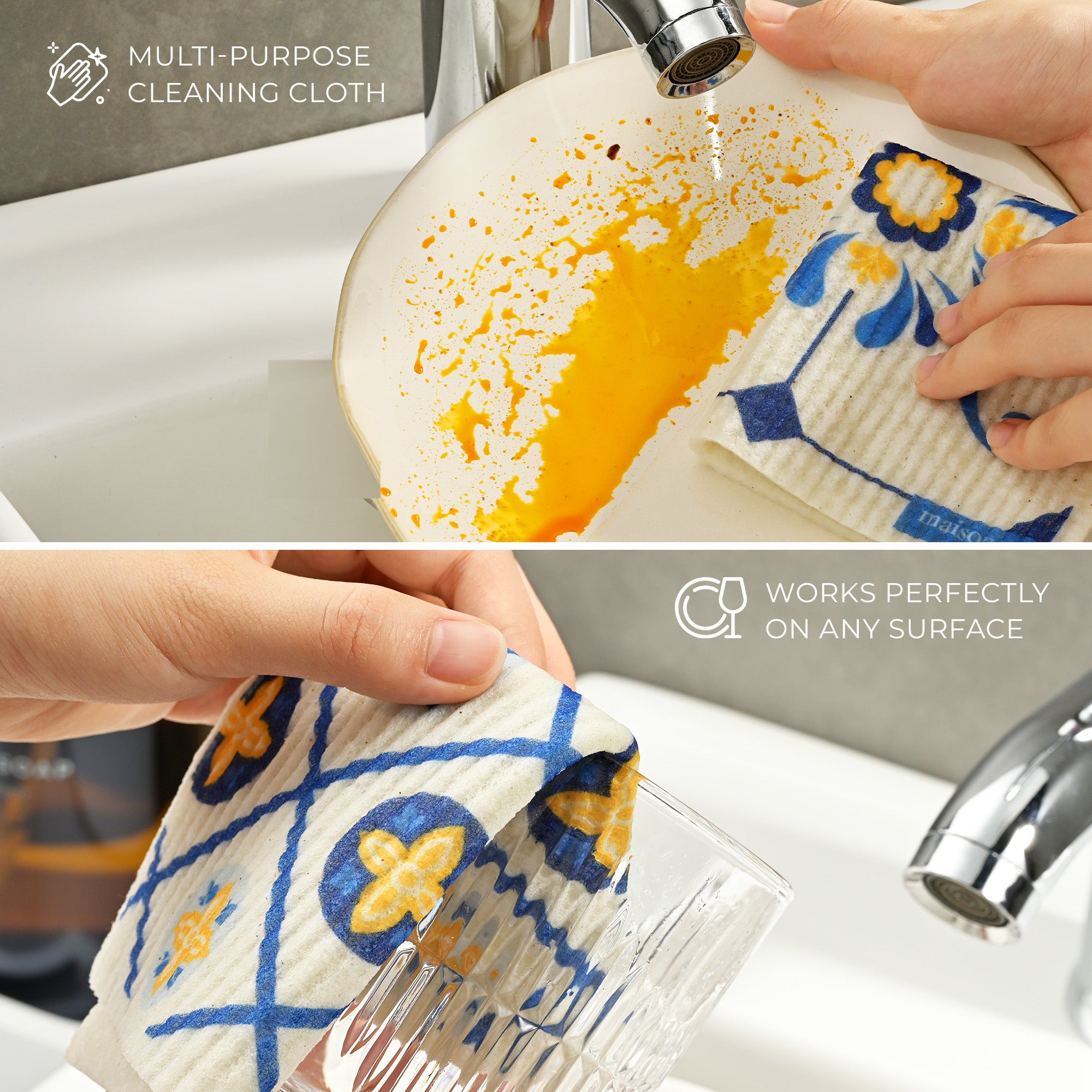 Reusable Dishcloth Abstract