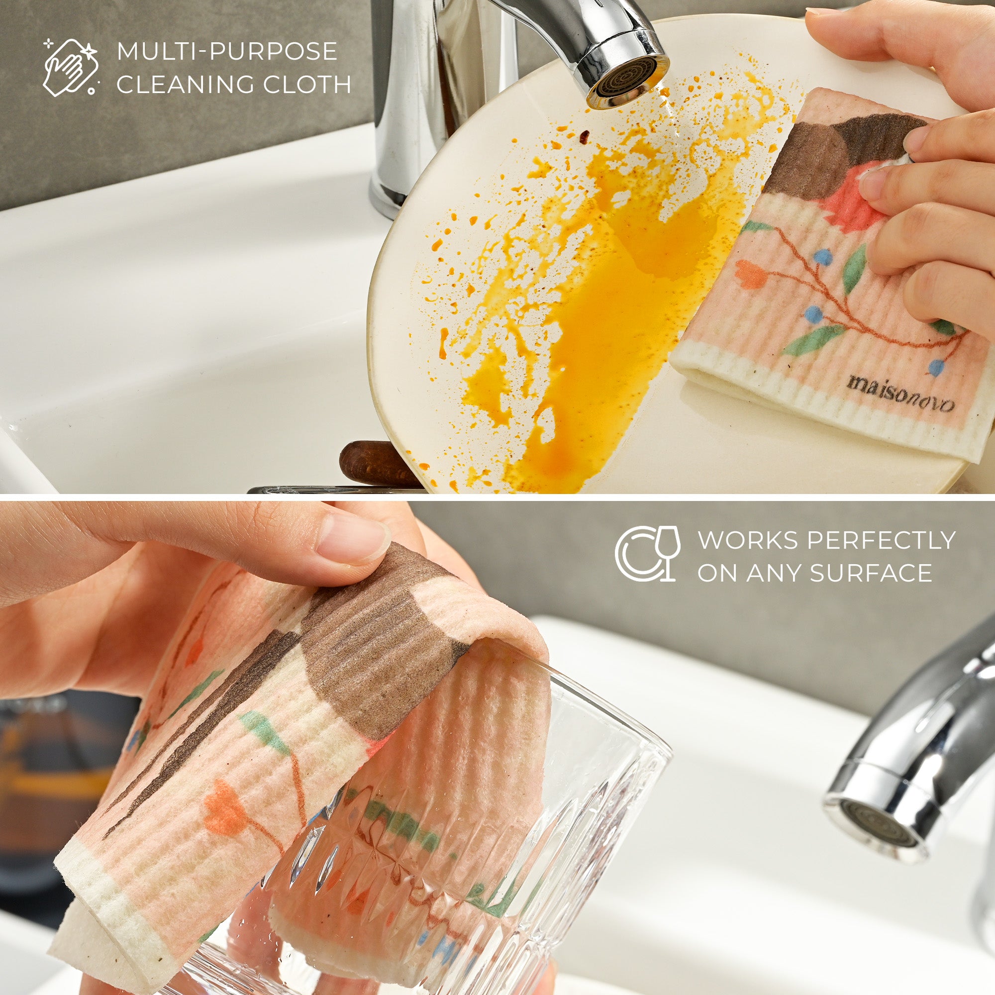 Reusable Dishcloth Abstract