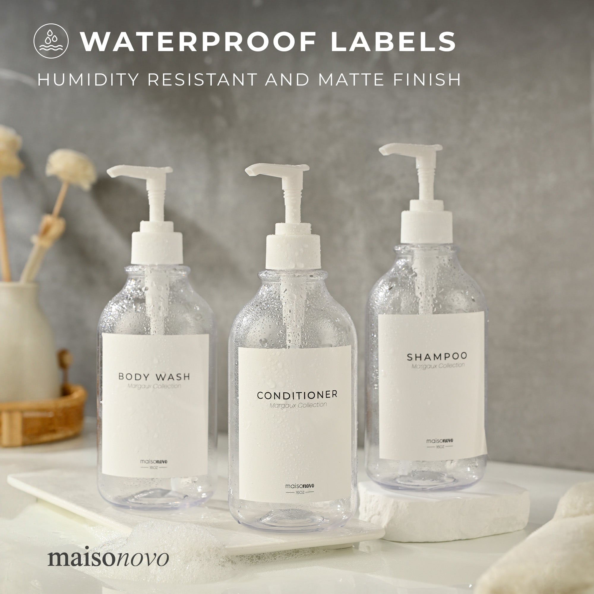 Waterproof Labels Margaux Mix