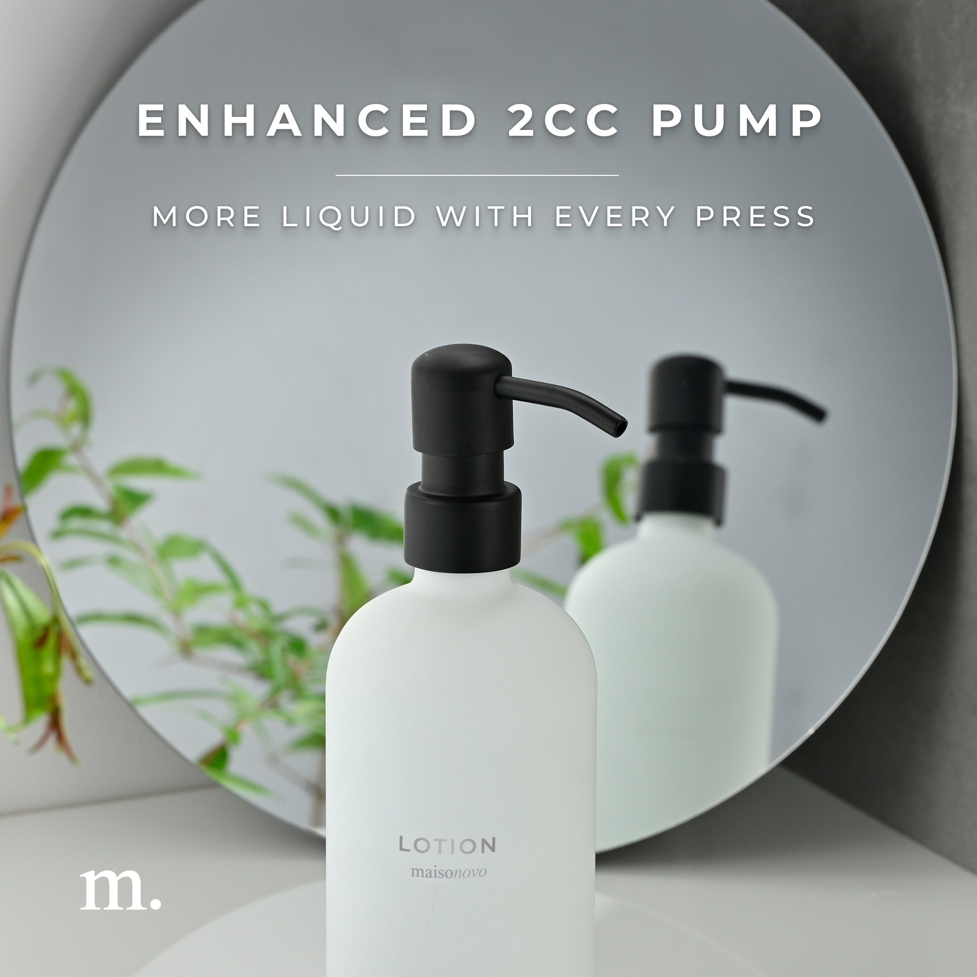 Glass Soap Dispensers White / Black