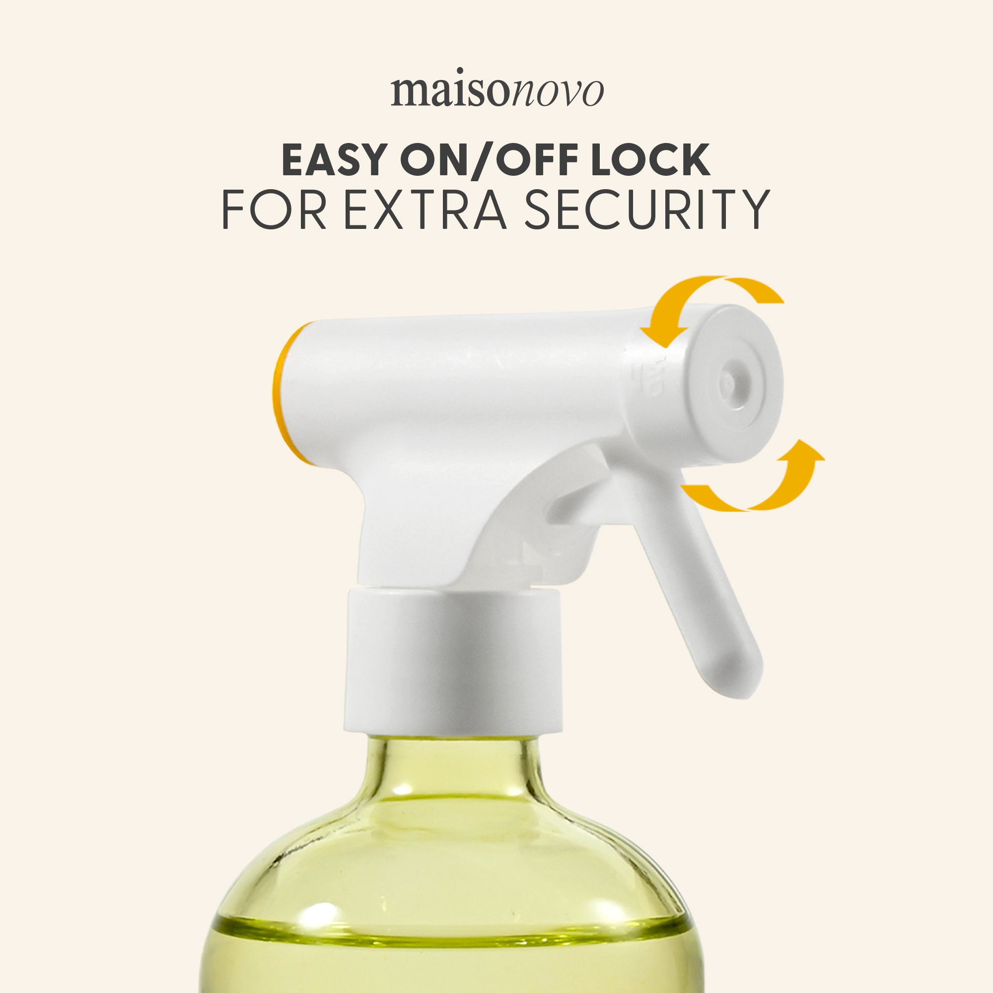 #Color_Yellow Bottle / White Pump