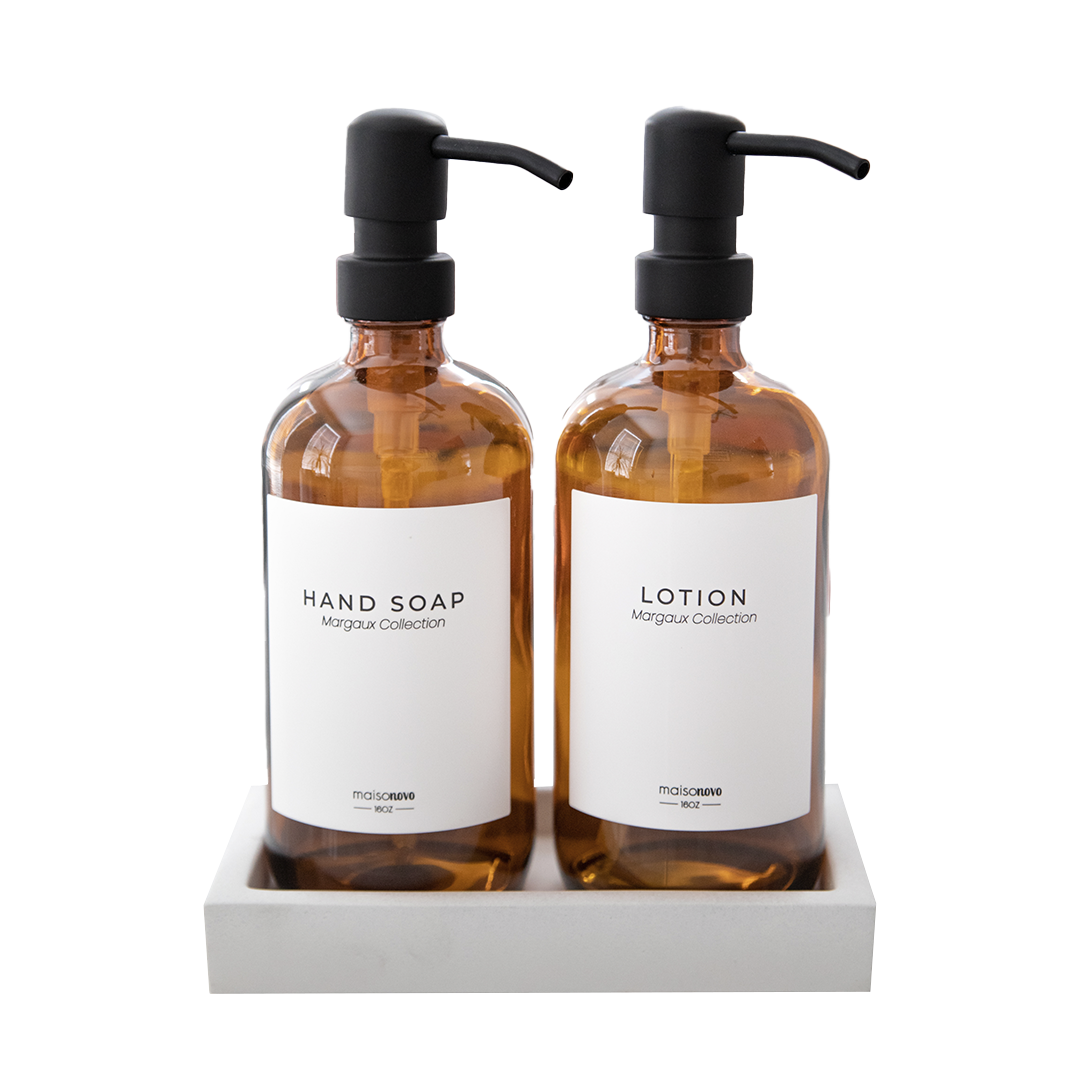 Soap and lotion tray deals