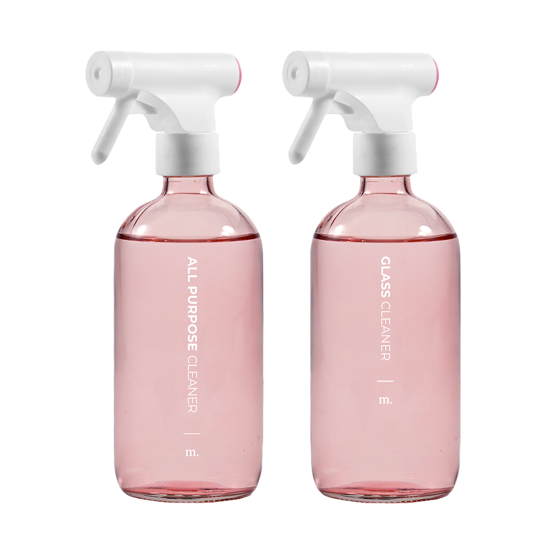 #Color_Pink Bottle / White Pump