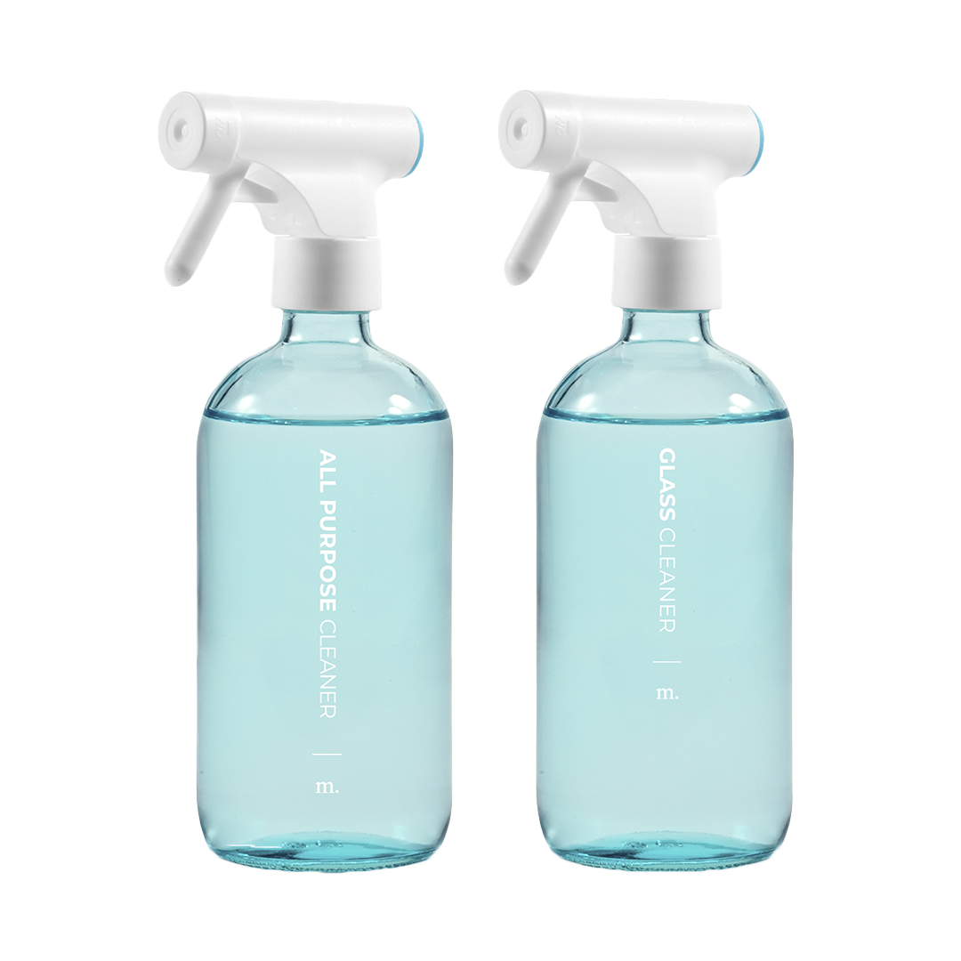 #Color_Blue Bottle / White Pump