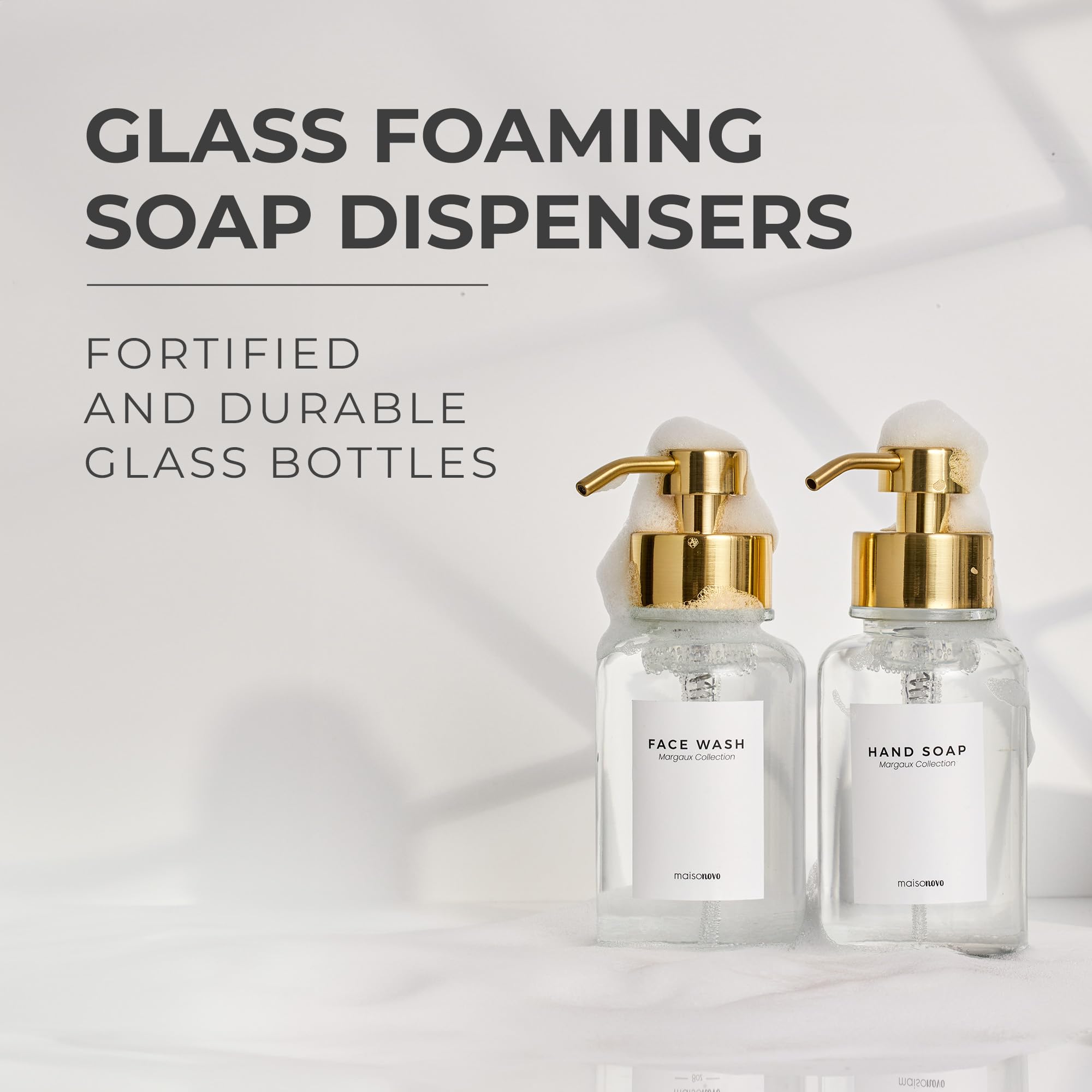 Foaming Soap Dispensers (Set of 2)