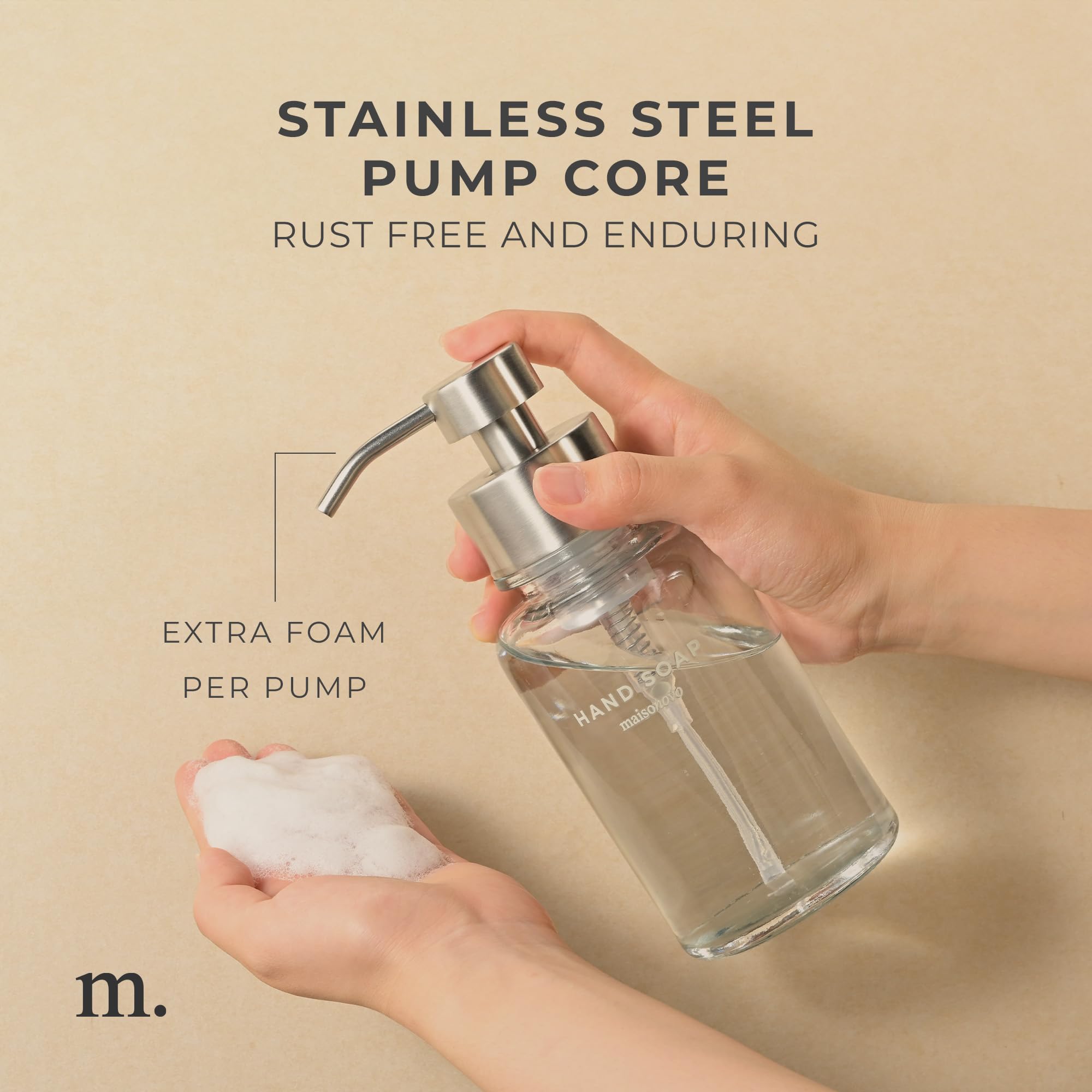 Foaming Soap Dispensers (Set of 2)