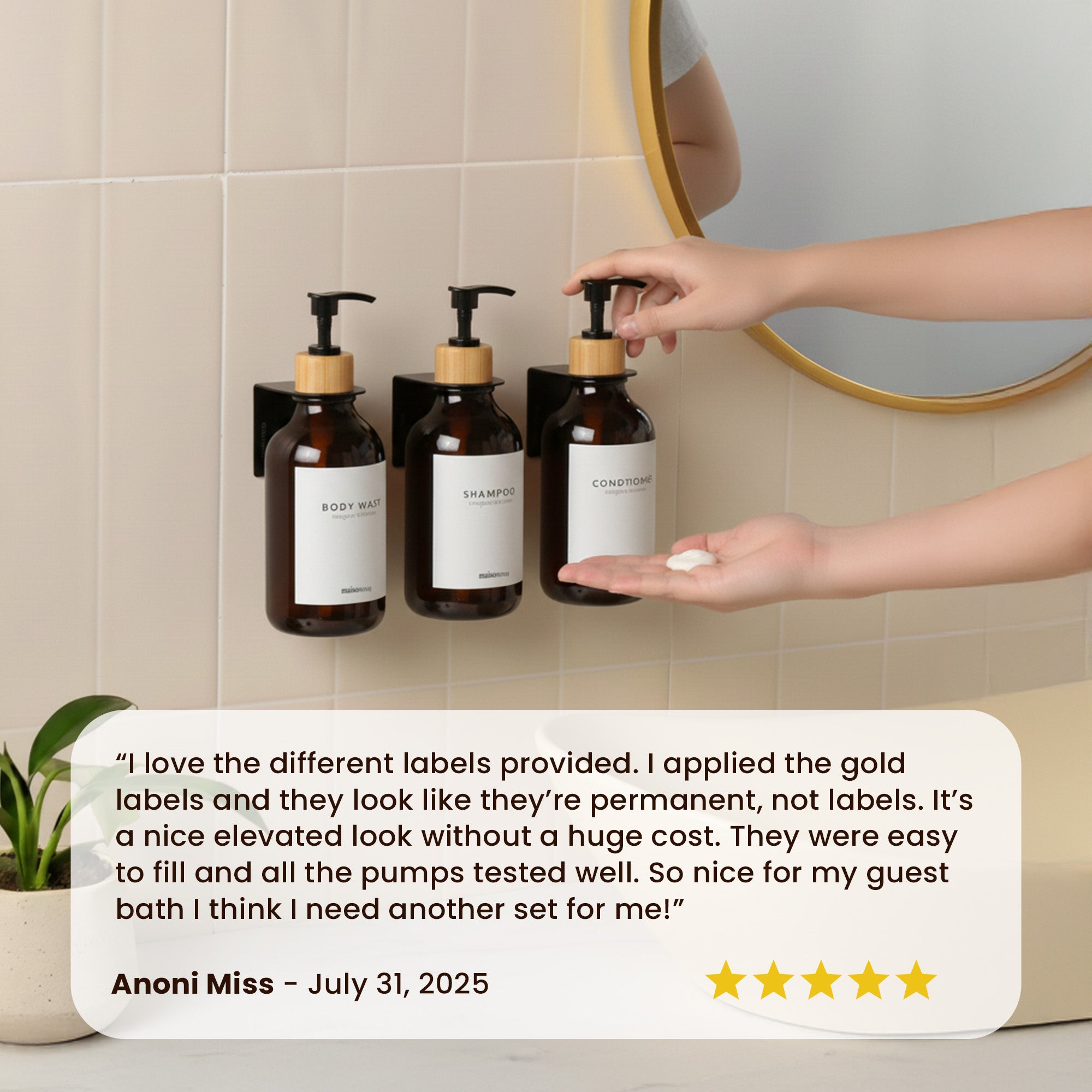 Modern Hamptons Collection - Amber Bamboo