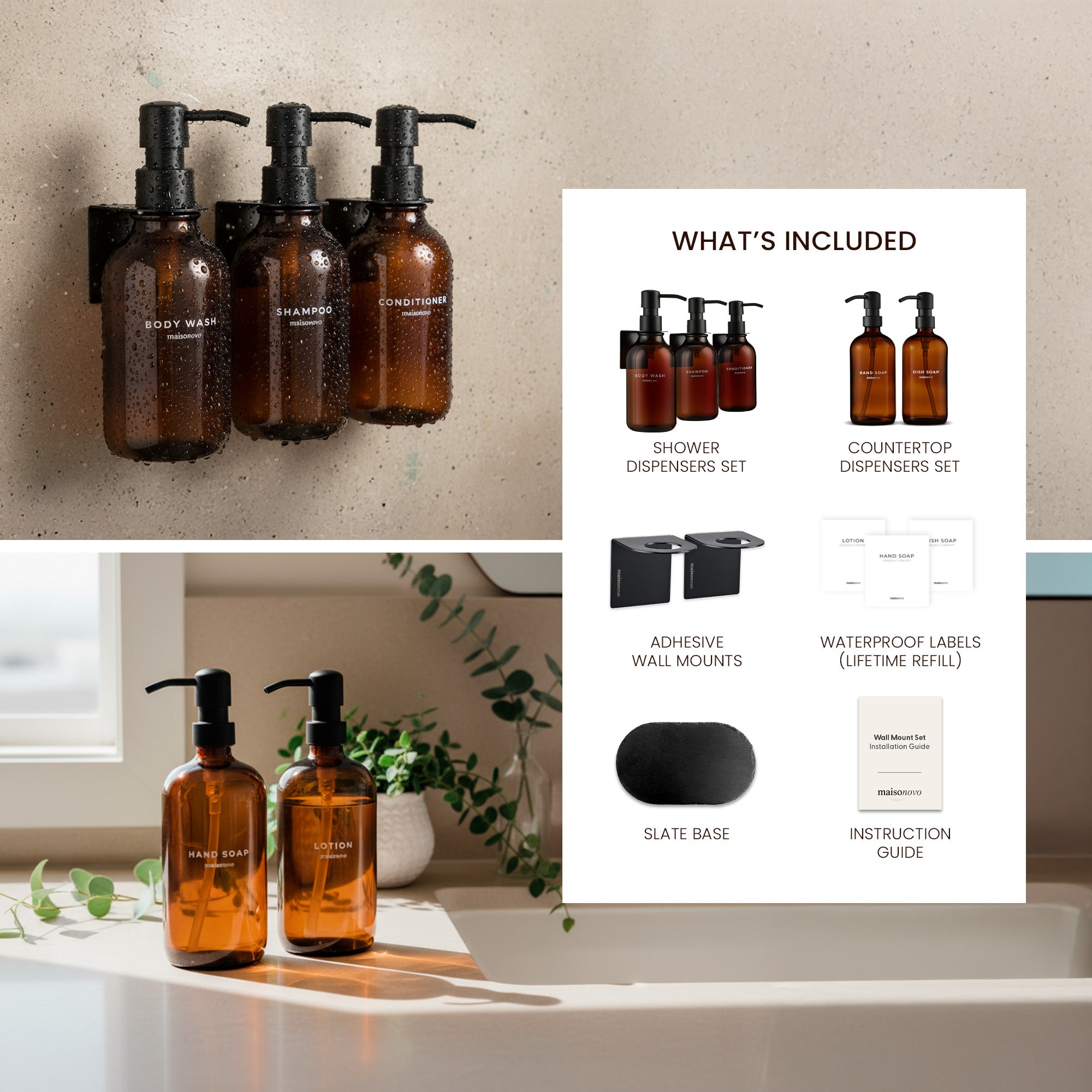 Modern Hamptons Collection - Amber Black