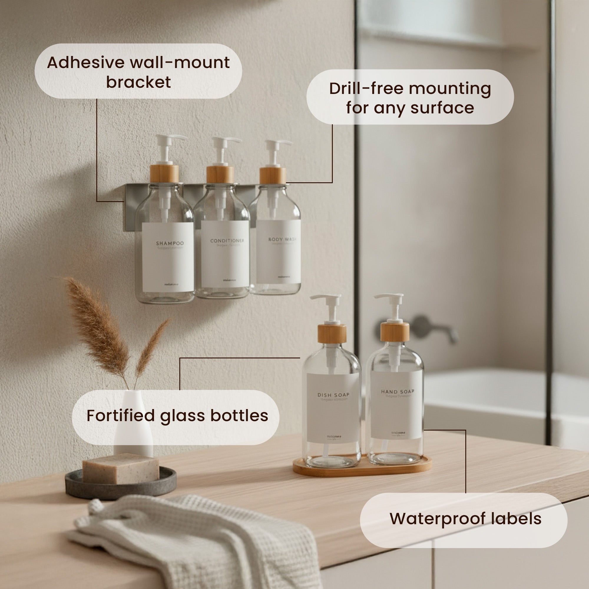 Modern Hamptons Collection - Clear Bamboo