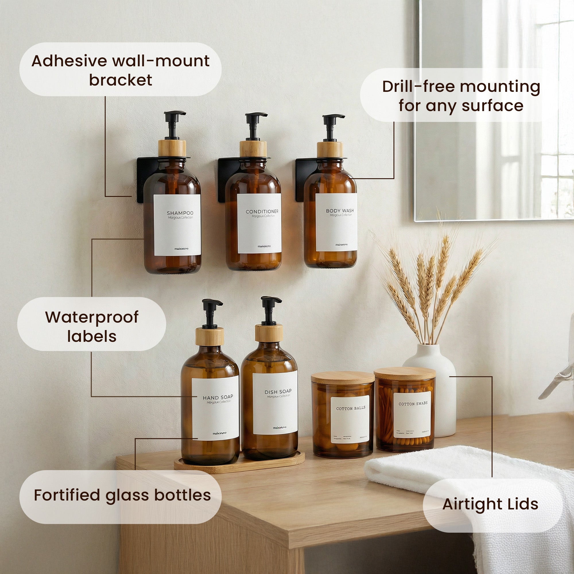 The Hudson Estate Collection - Amber Bamboo