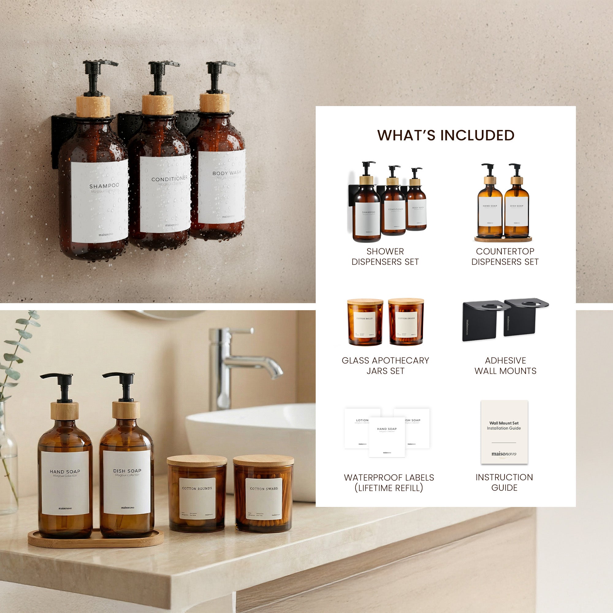 The Hudson Estate Collection - Amber Bamboo