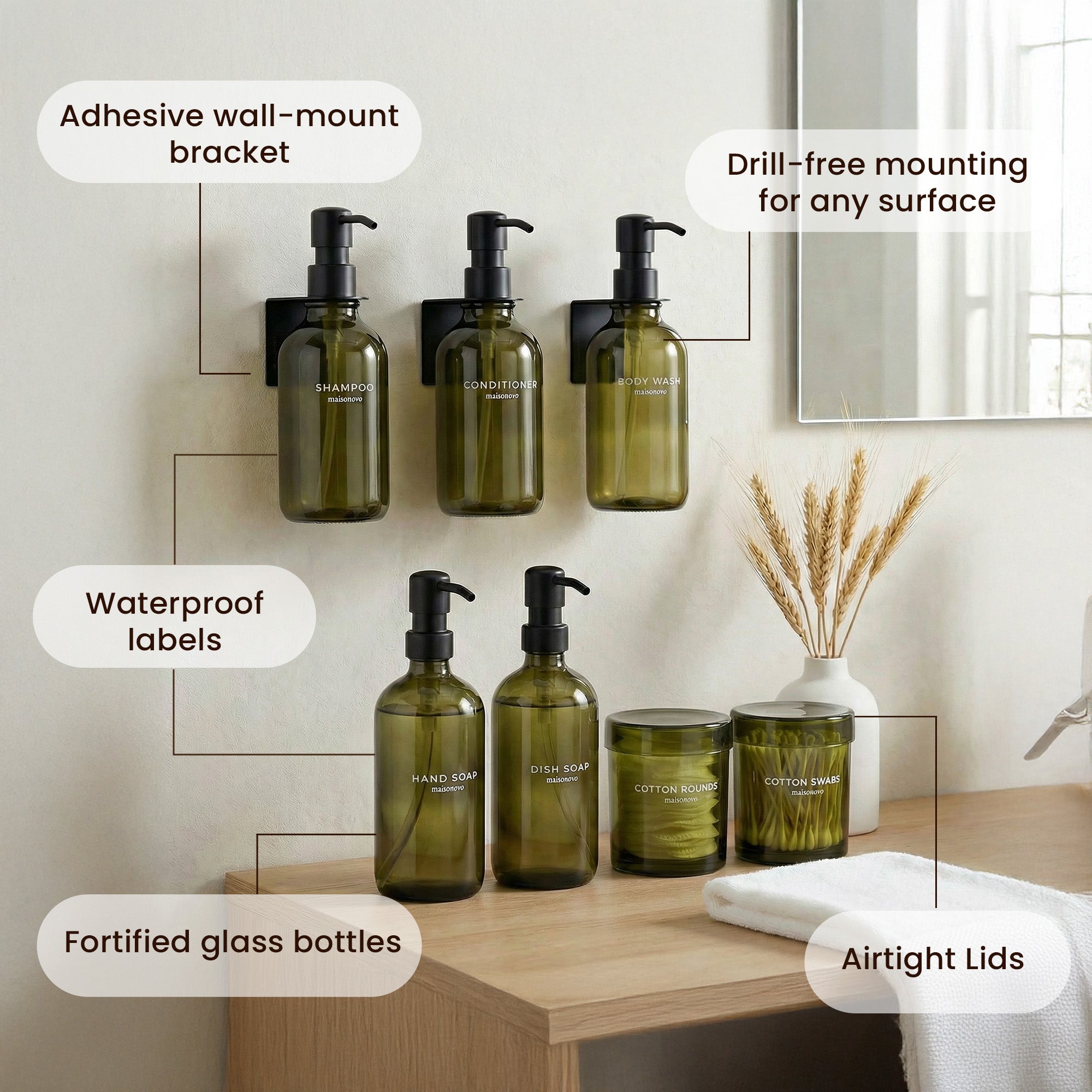 The Hudson Estate Collection - Green