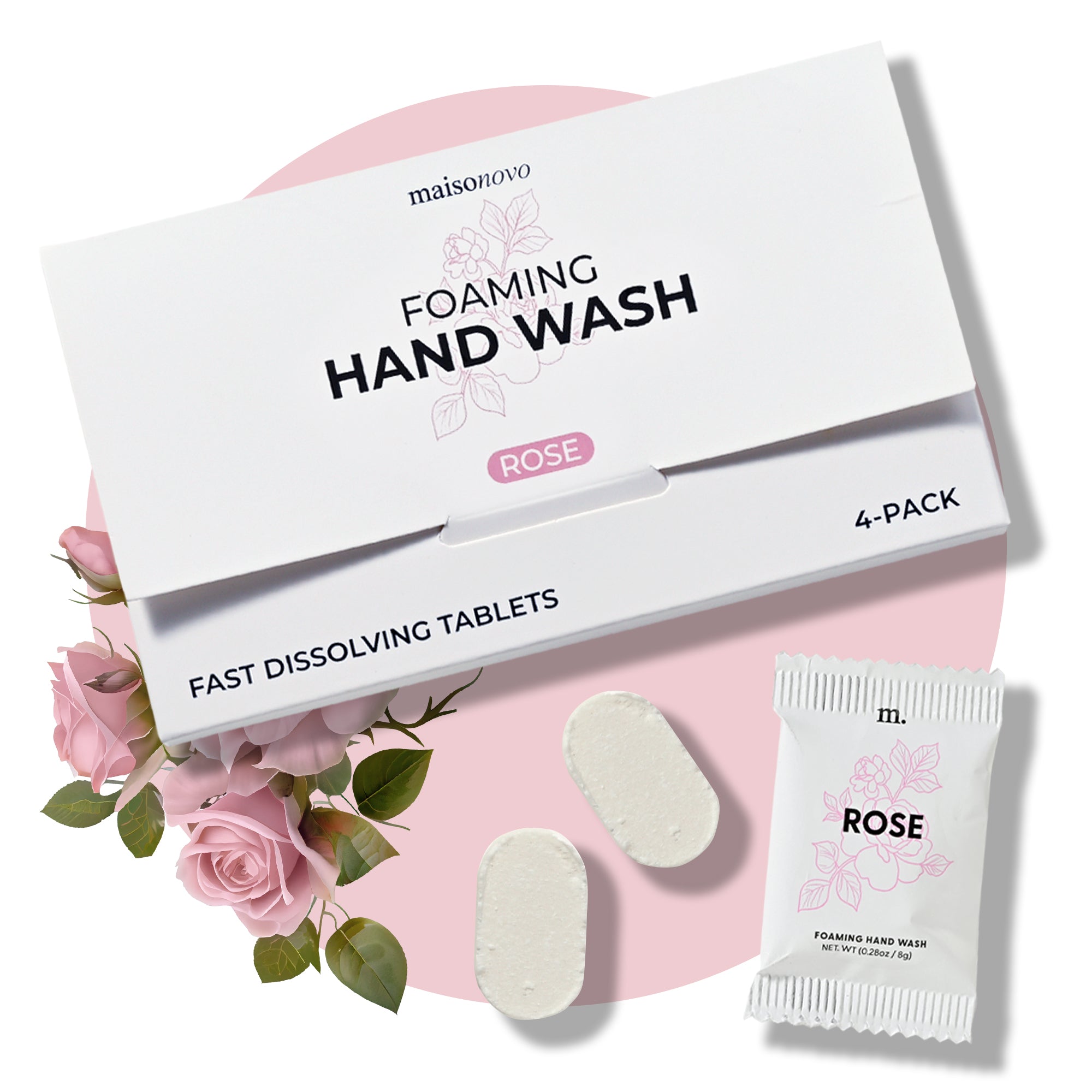 Foaming Hand Soap Tablets Unscented x 12