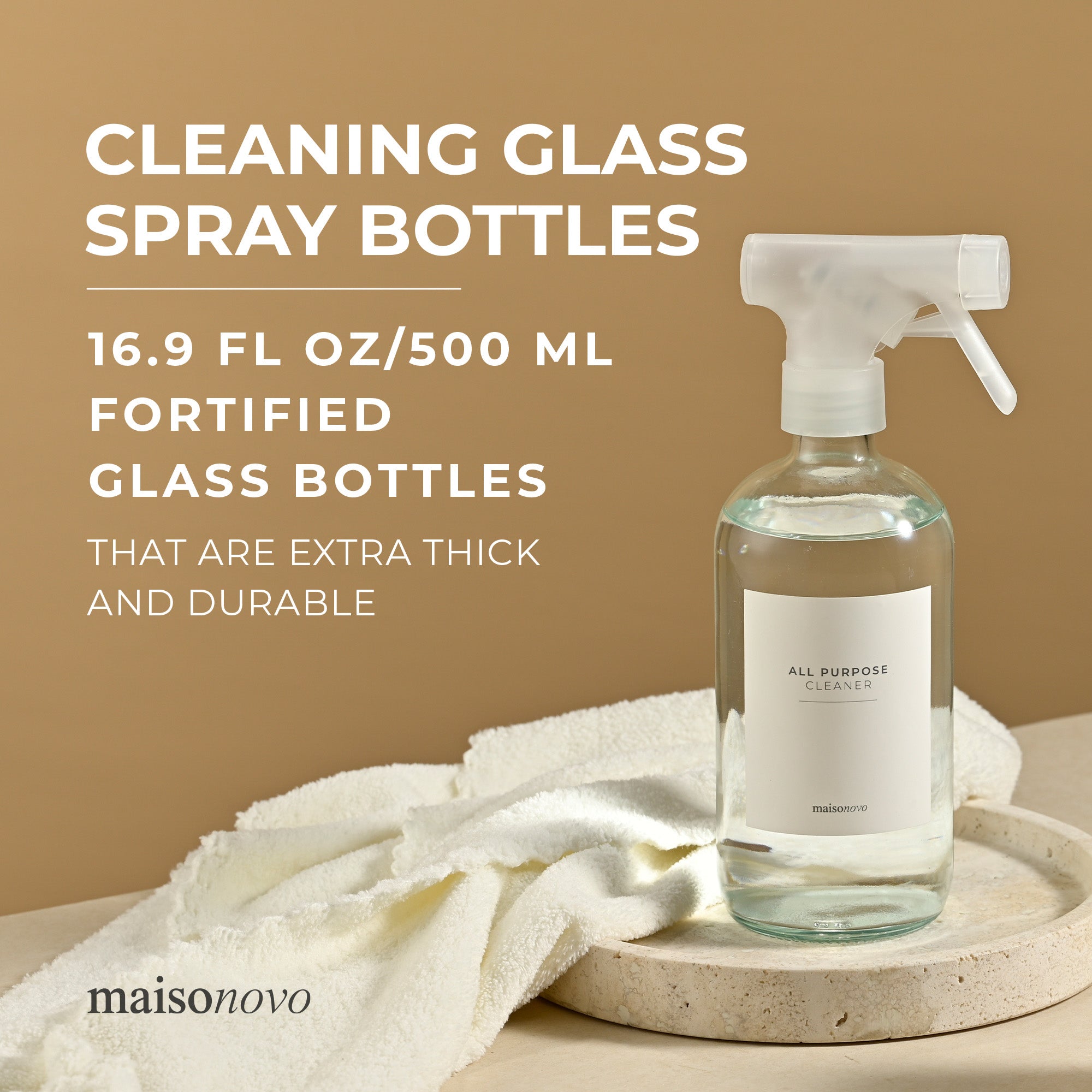Spray Bottles Clear