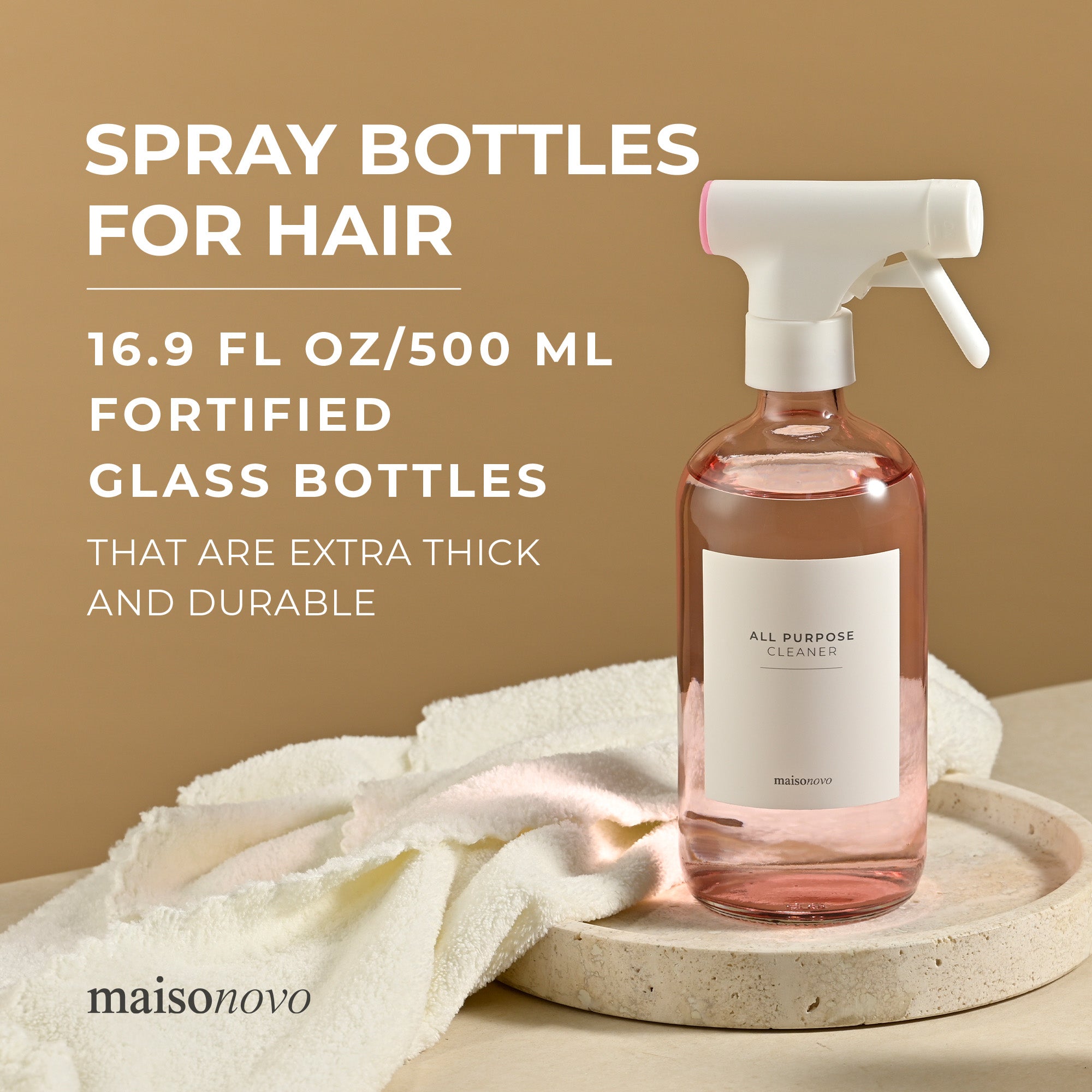 Spray Bottles Clear