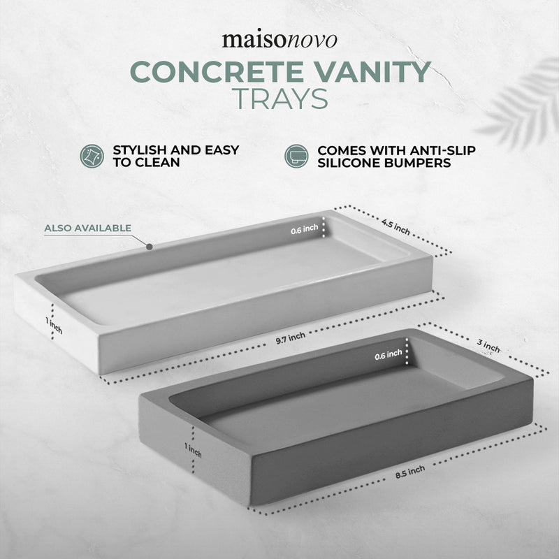 Bathroom Counter Tray Single