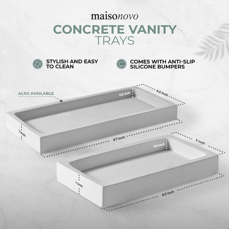 Bathroom Counter Tray Single