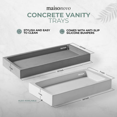 Bathroom Counter Tray Single