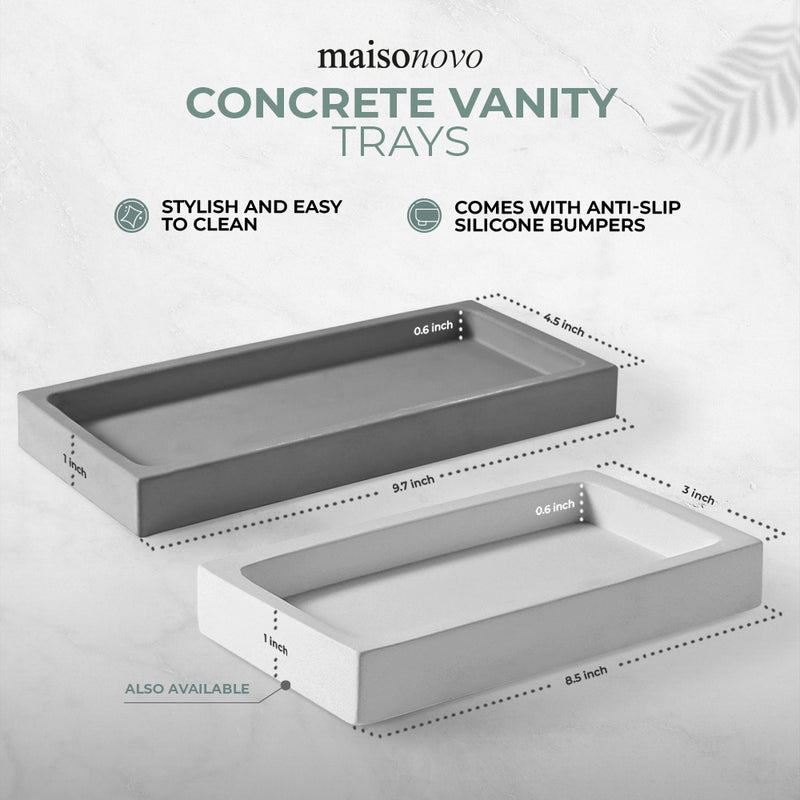 Bathroom Counter Tray Single