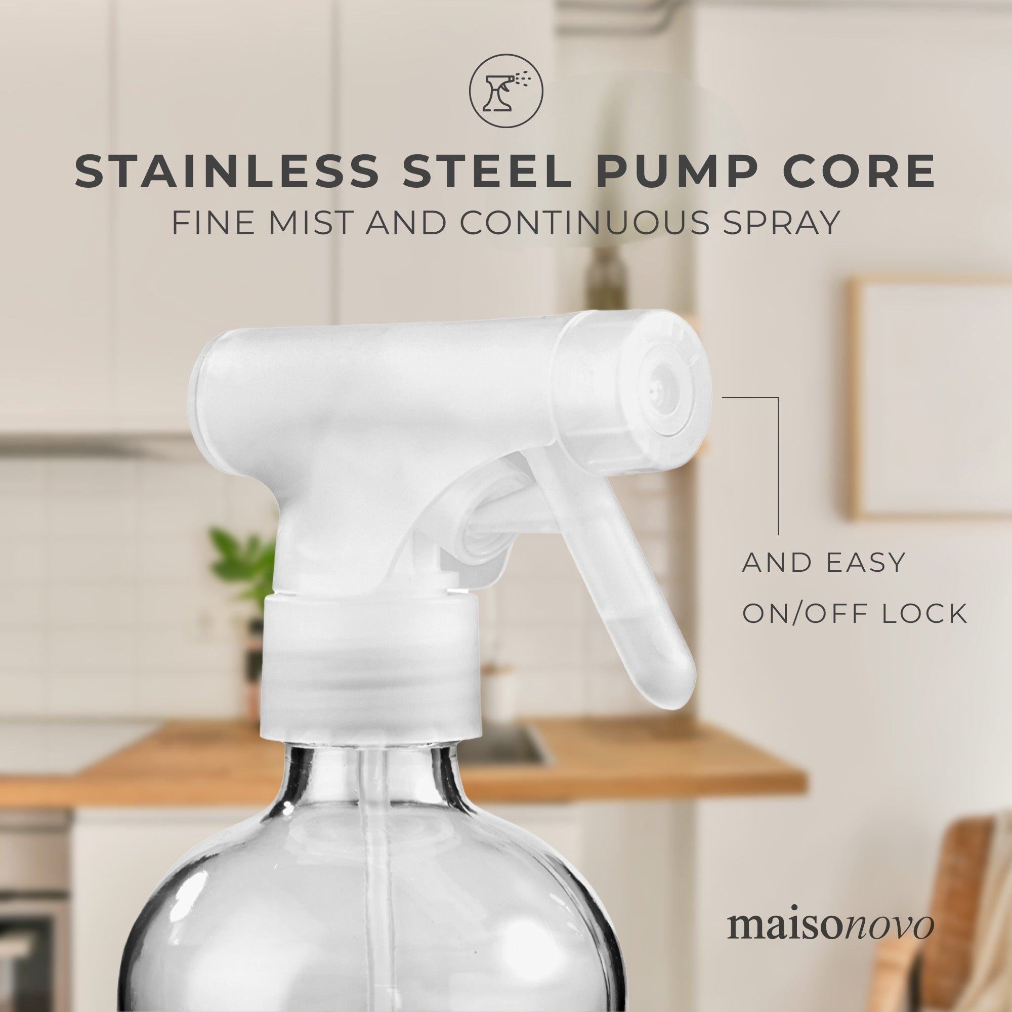 Spray Bottles Clear