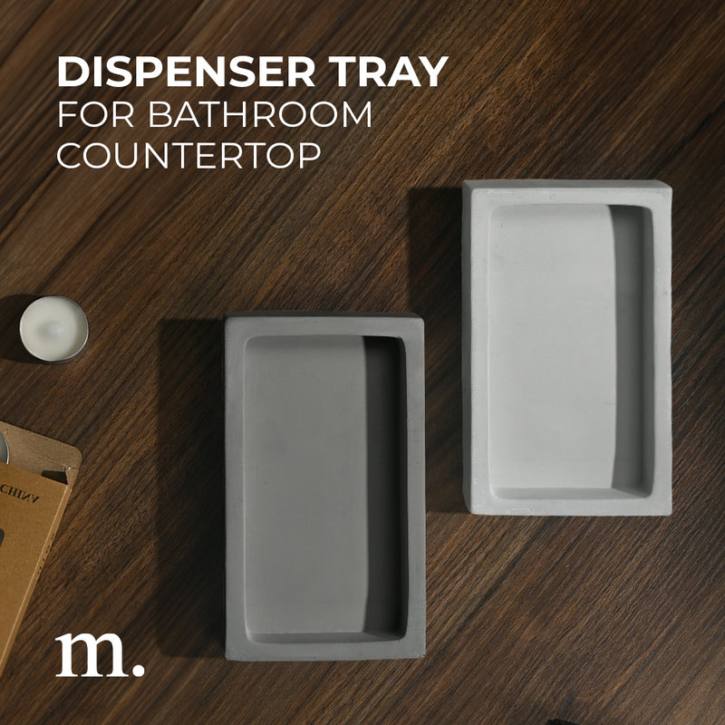 Bathroom Counter Tray Single