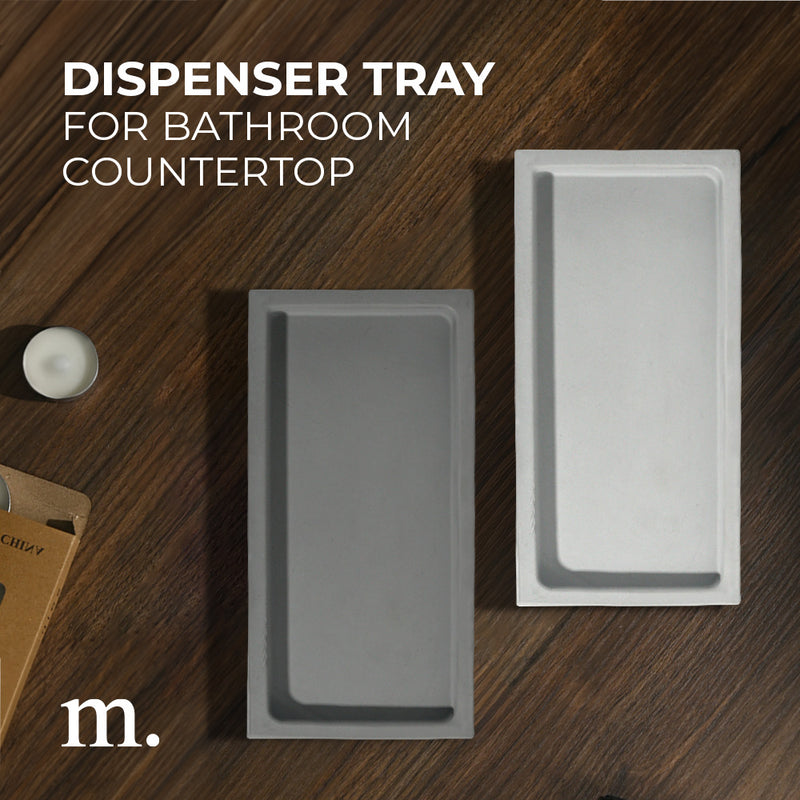 Bathroom Counter Tray Single