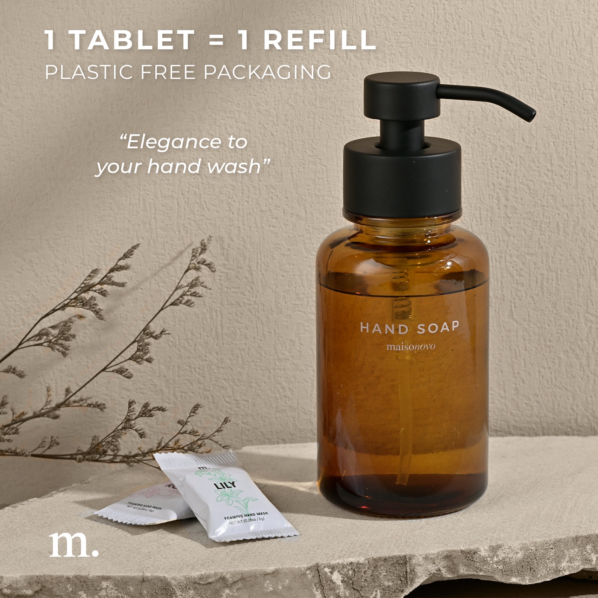Foaming Hand Soap Tablets Unscented x 12