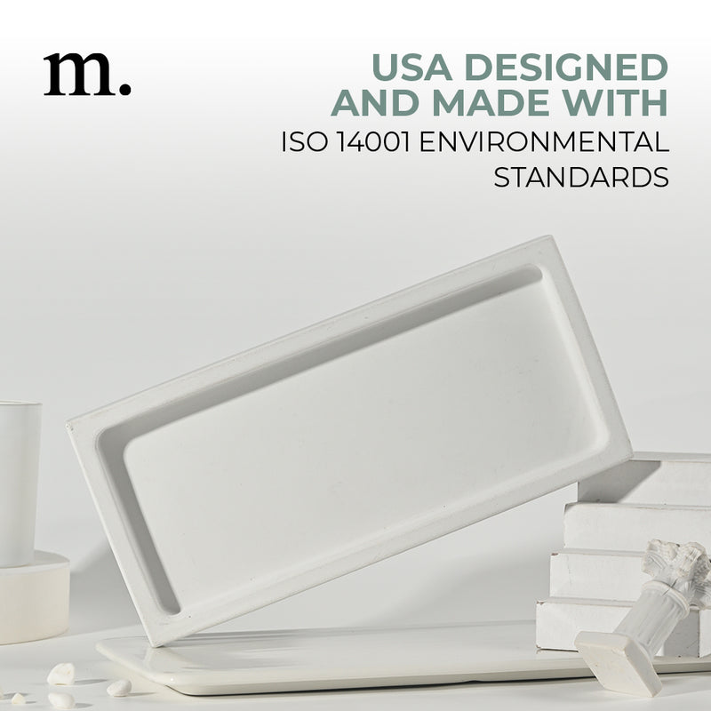 Bathroom Counter Tray Single
