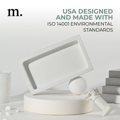 Bathroom Counter Tray Single