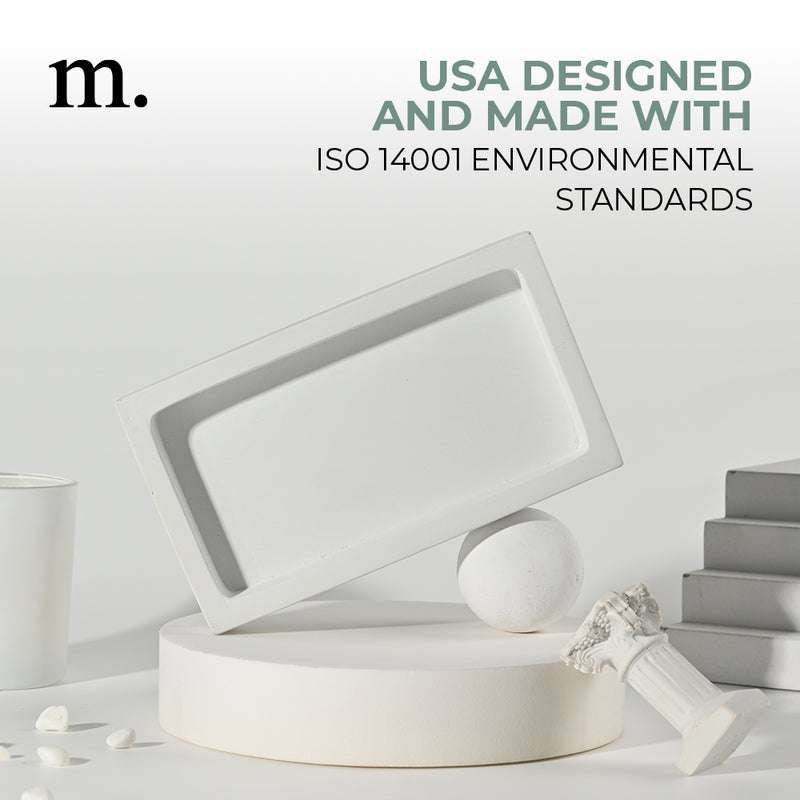 Bathroom Counter Tray Single