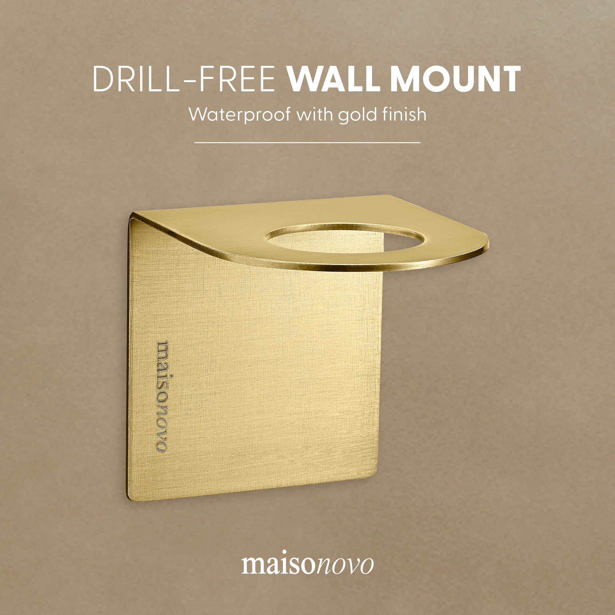Wall Mounted Soap Dispenser Amber Bronze
