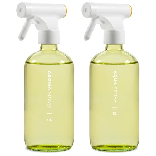 Amber Glass Spray Bottle – 16.9oz (Single) with 16 Reusable Labels