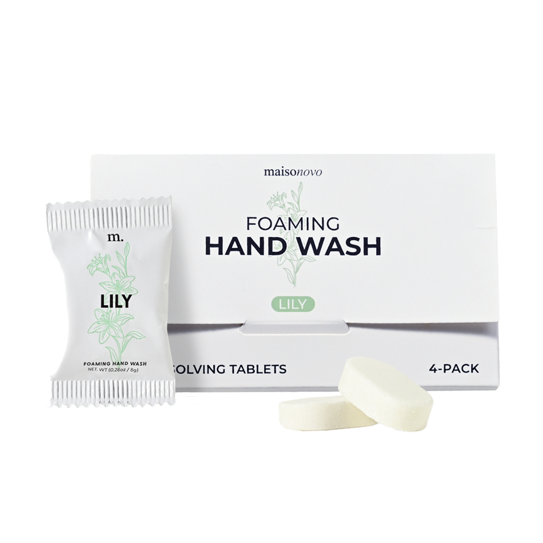 Foaming Hand Soap Tablets Lily x 4