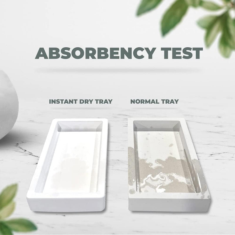 Bathroom Counter Tray Single