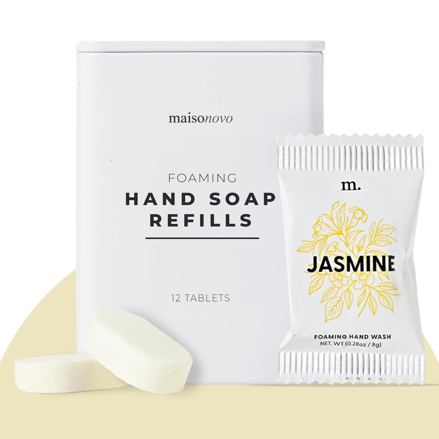 Foaming Hand Soap Tablets Jasmine x 12