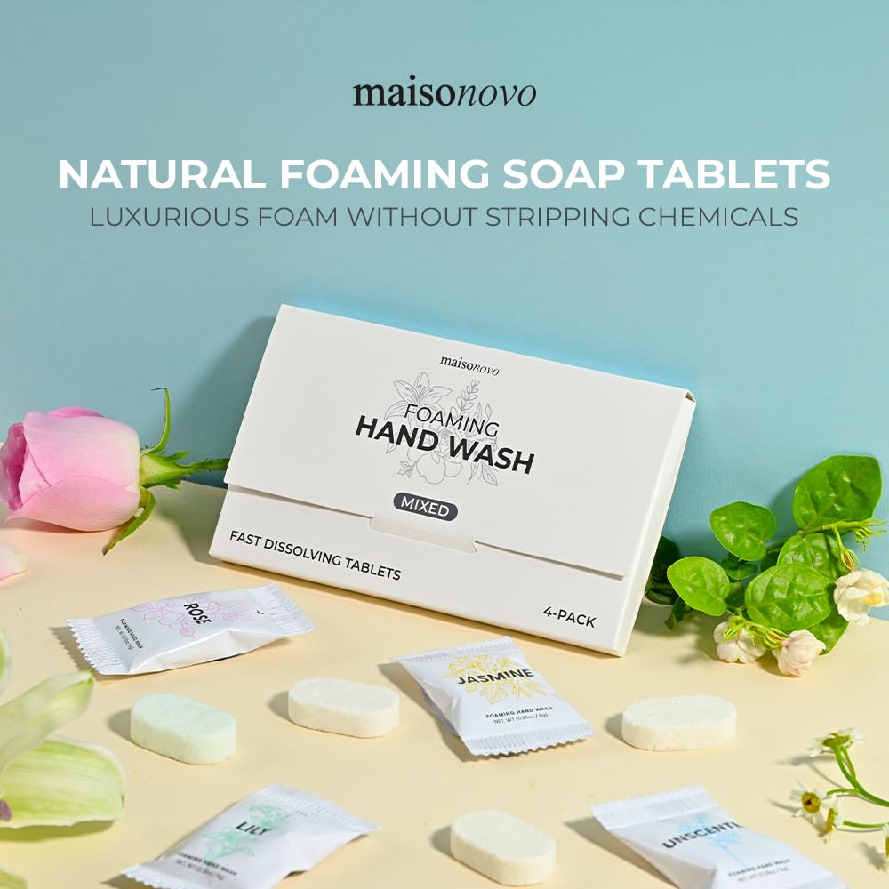 Foaming Hand Soap Tablets Mix x 4
