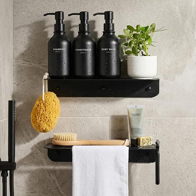 The Shelfie – Wall-Mounted Shower Caddy Set