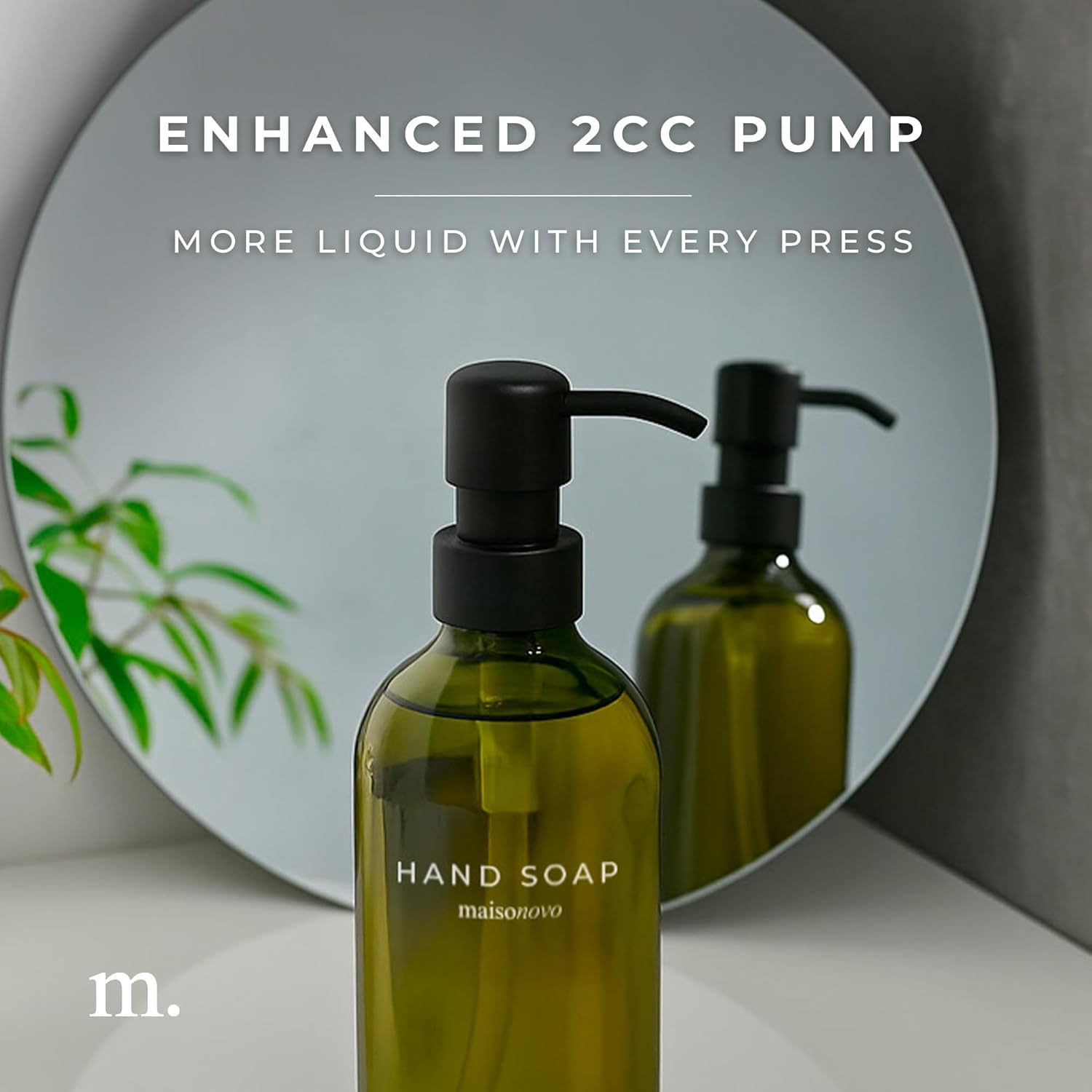 The Pebble - Glass Soap Dispenser Set