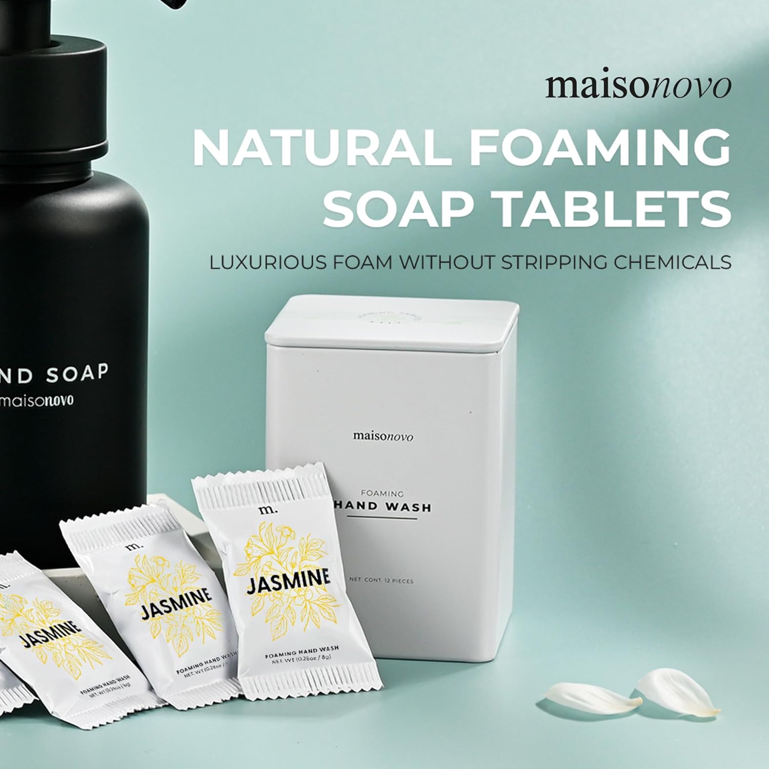 Foaming Hand Soap Tablets Unscented x 12