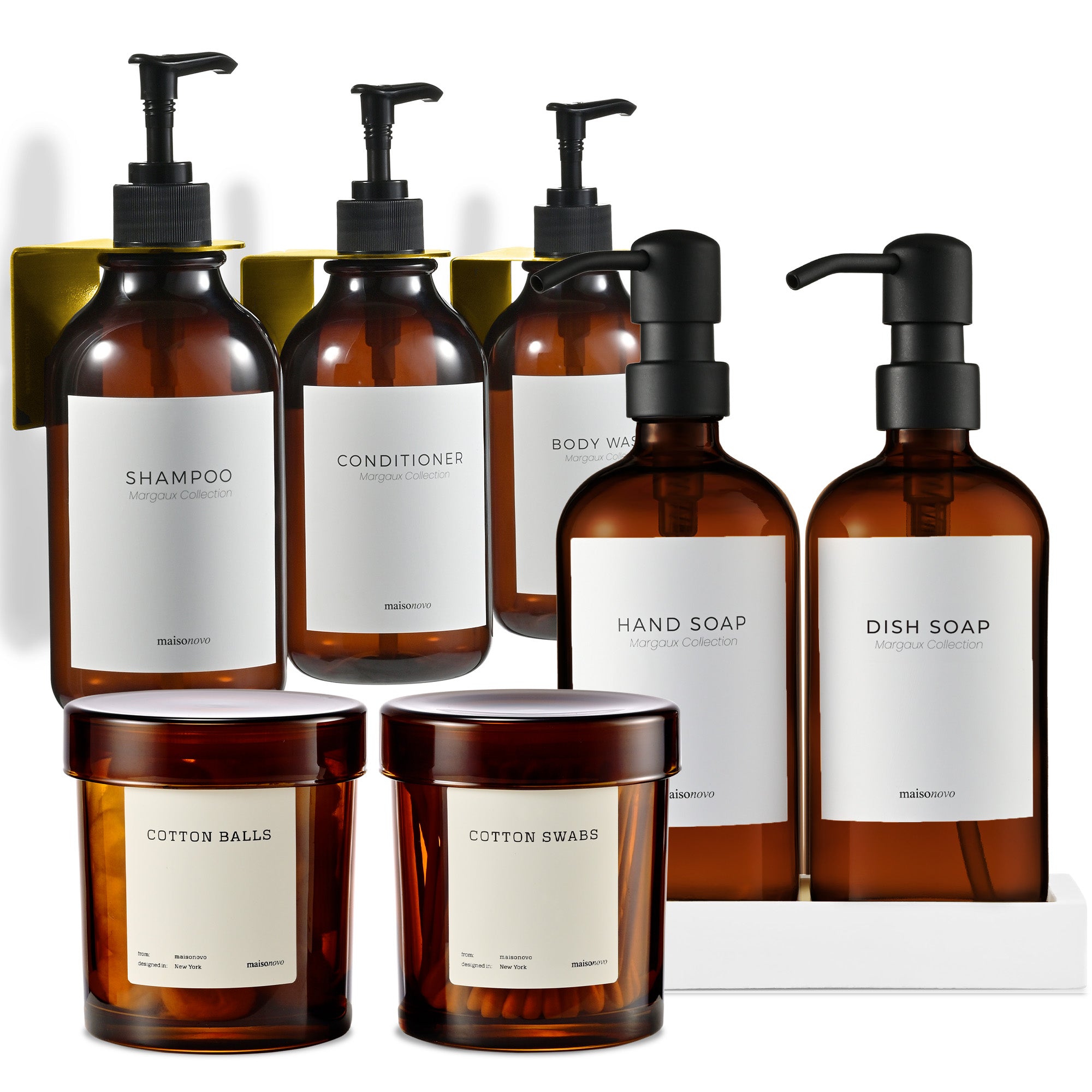 Luxe Harmony Collection – 6 Piece Set Amber