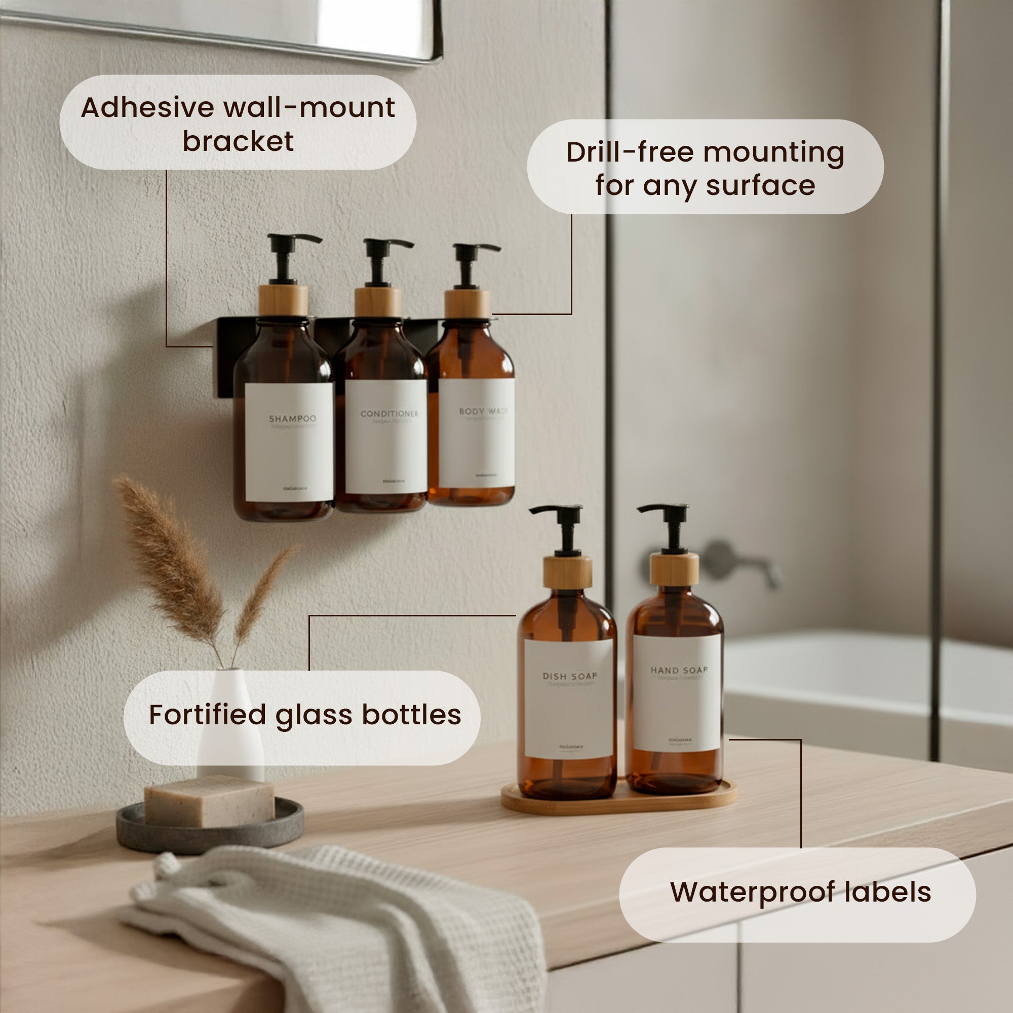 Modern Hamptons Collection - Amber Bamboo