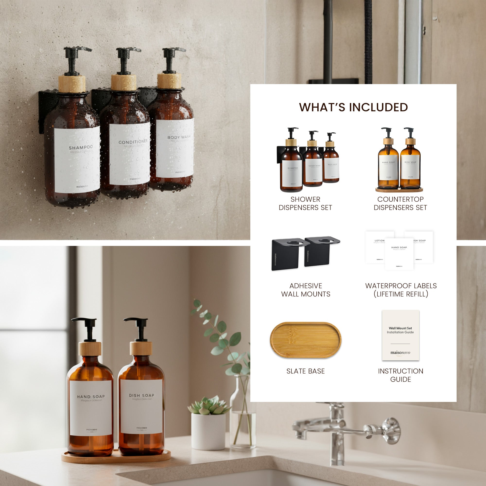 Modern Hamptons Collection - Amber Bamboo