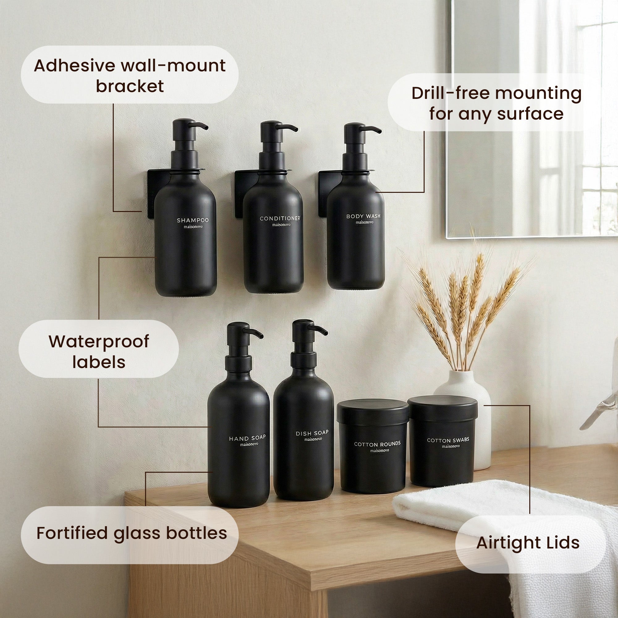 The Hudson Estate Collection - Black