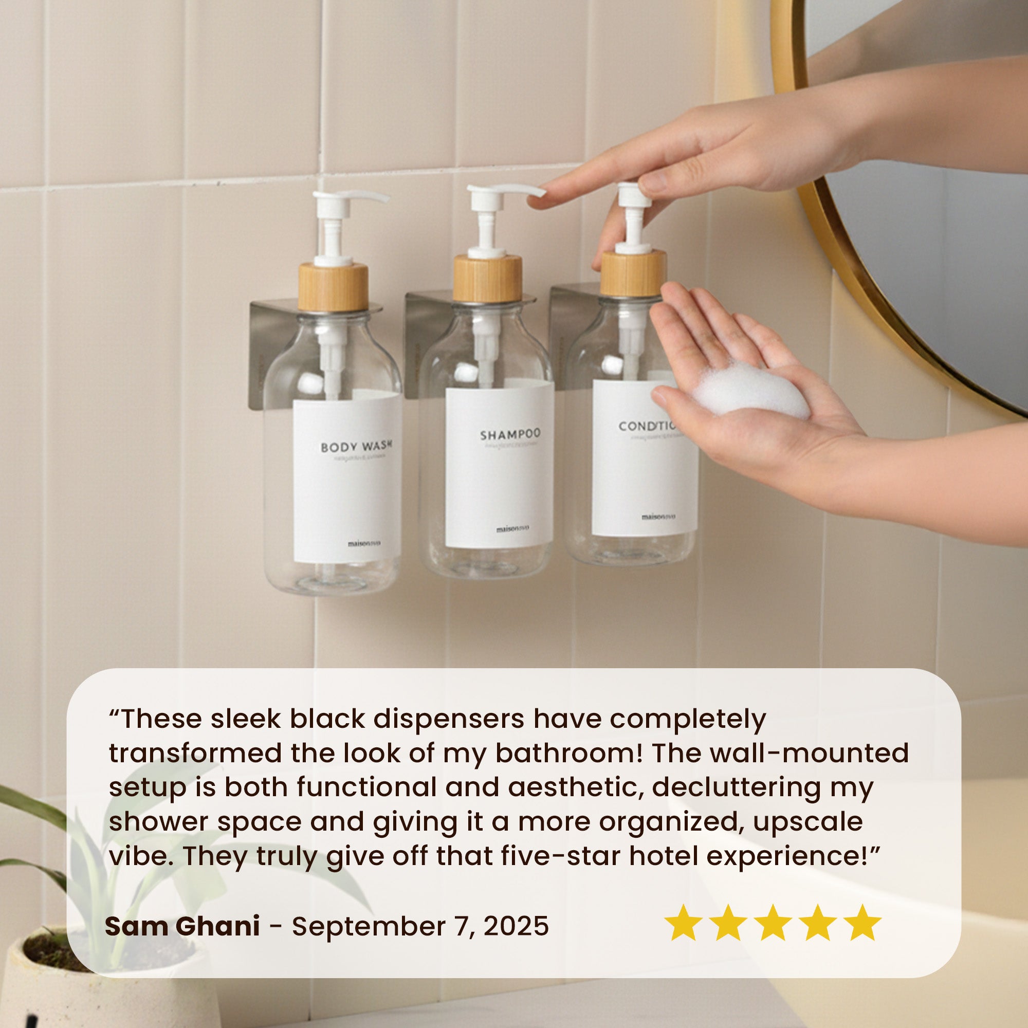 The Hudson Estate Collection - Clear Bamboo
